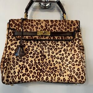 COPY - The Find calf hair animal print bag. Excellent condition - plastic still…